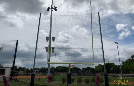 Florida Institute of Technology Baseball Backstop Overhead Perimeter Netting System