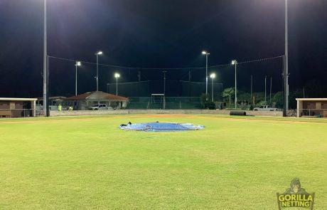 Florida Institute of Technology Baseball Backstop Overhead Perimeter Netting System