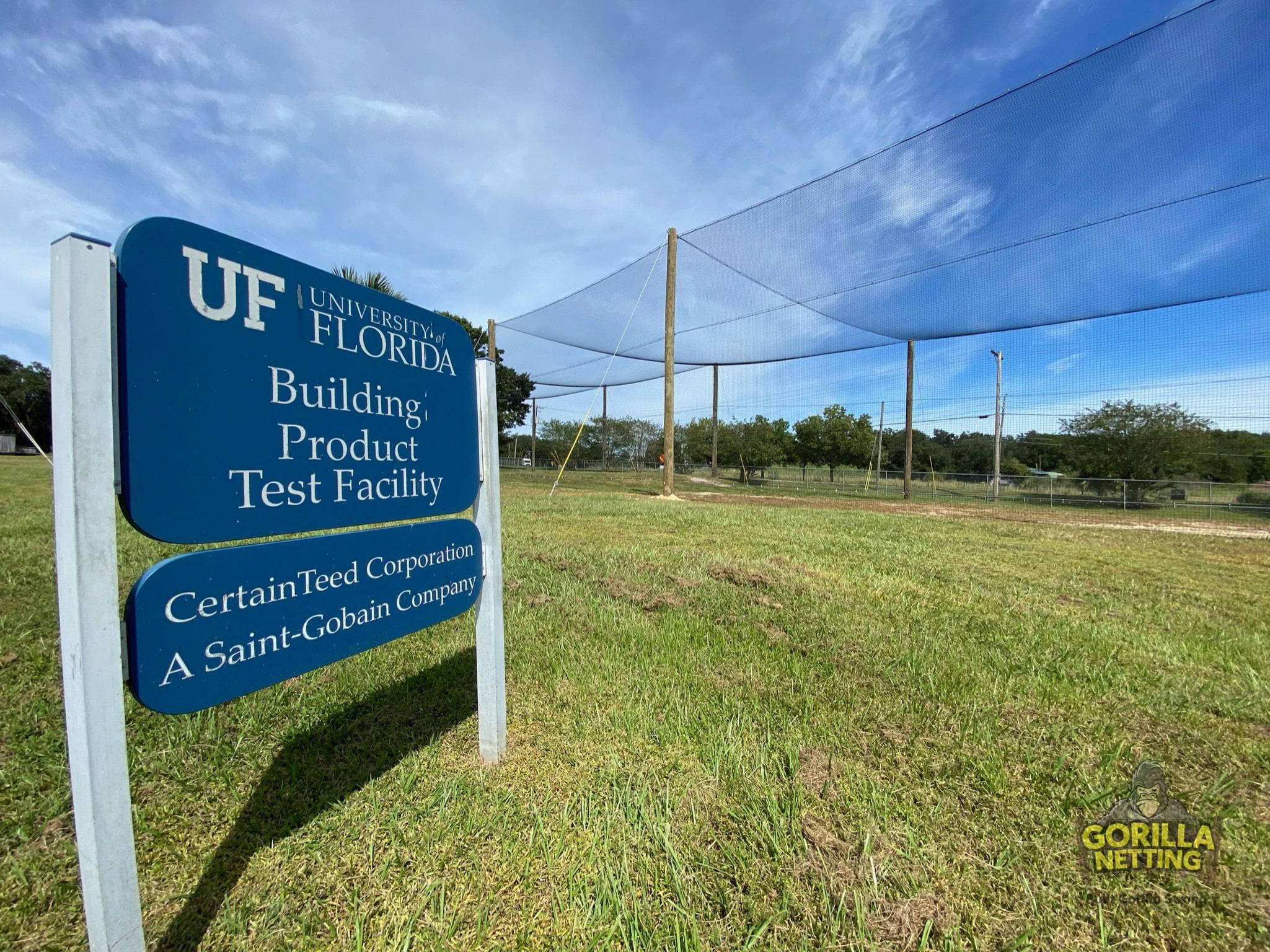 University of Florida Commissions Sizable Netted Drone Enclosure