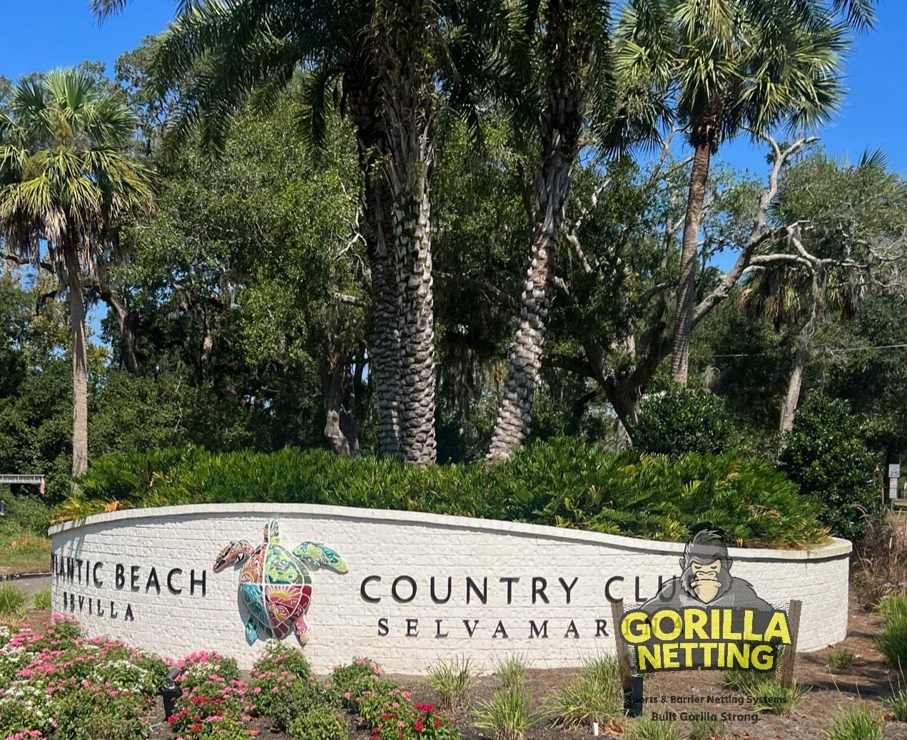 Atlantic Beach Country Club Teams Up With Gorilla Netting For A New Driving Range Netting System