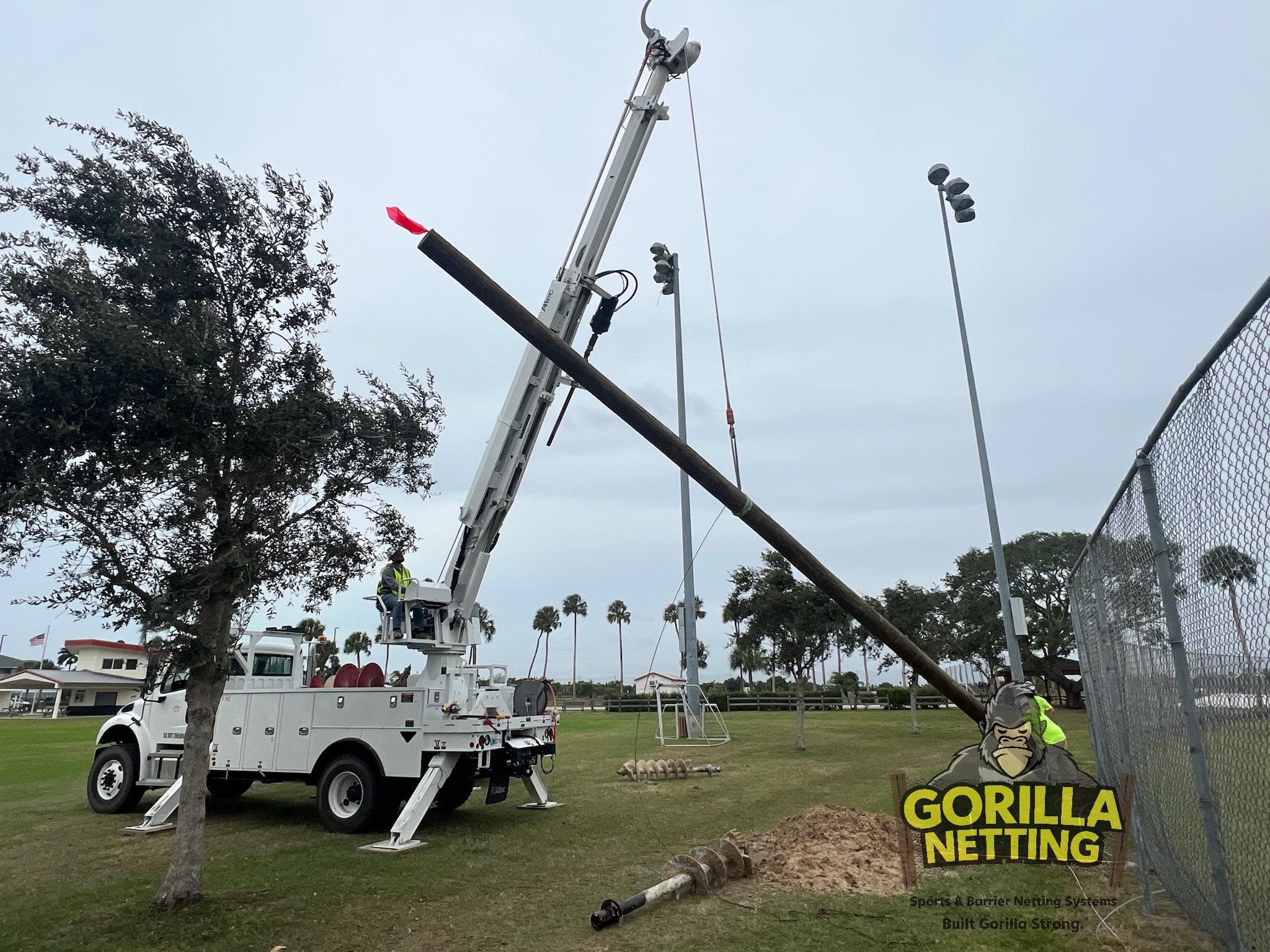 A Home Run for Safety: Gorilla Netting Finalizes Baseball Netting Installation at Blackstone Park