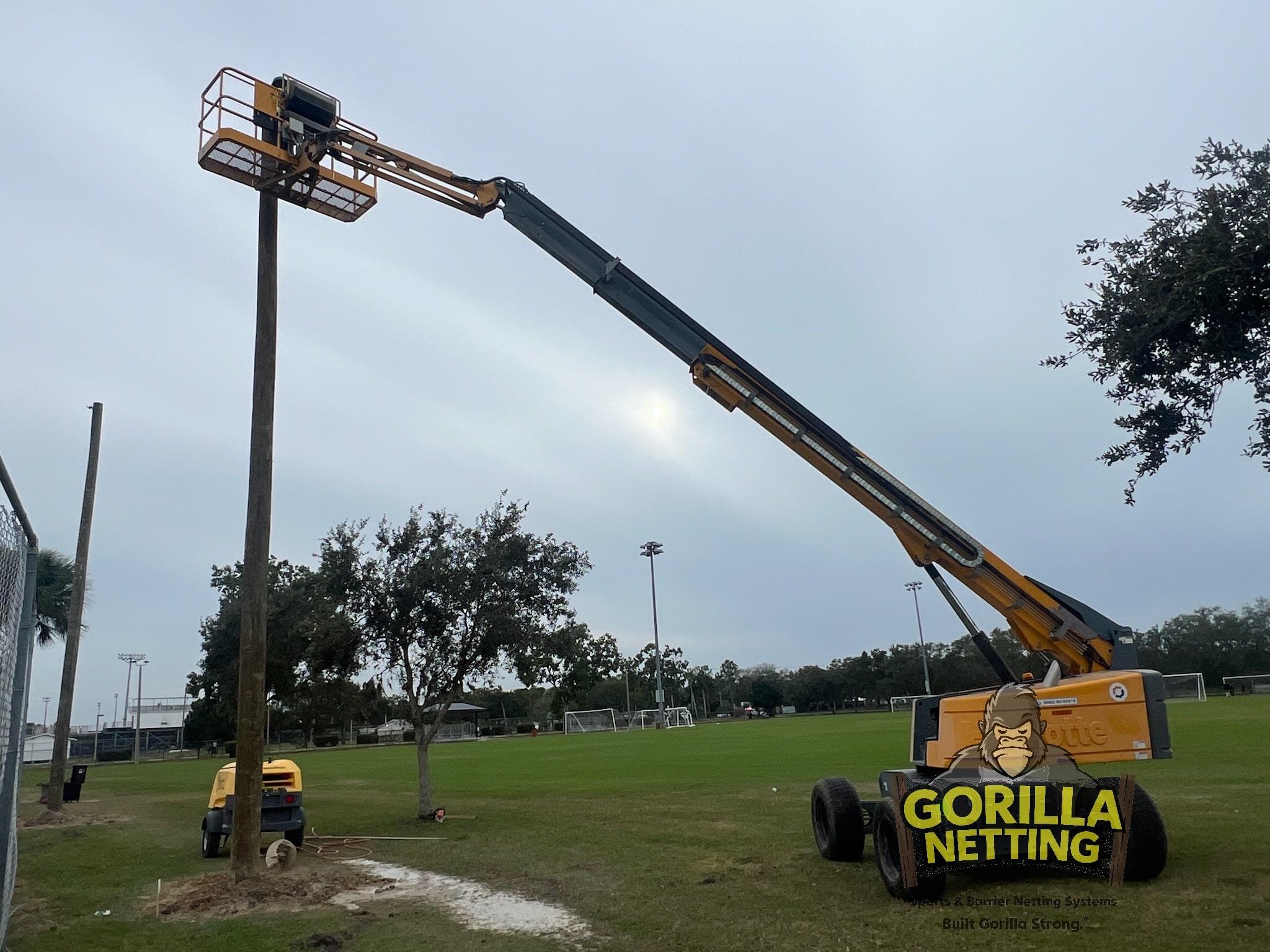 A Home Run for Safety: Gorilla Netting Finalizes Baseball Netting Installation at Blackstone Park