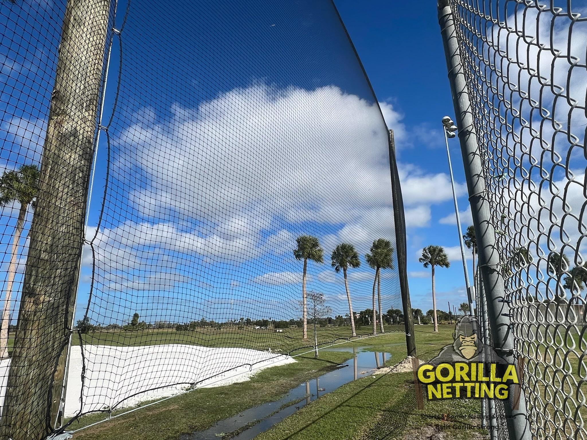 A Home Run for Safety: Gorilla Netting Finalizes Baseball Netting Installation at Blackstone Park