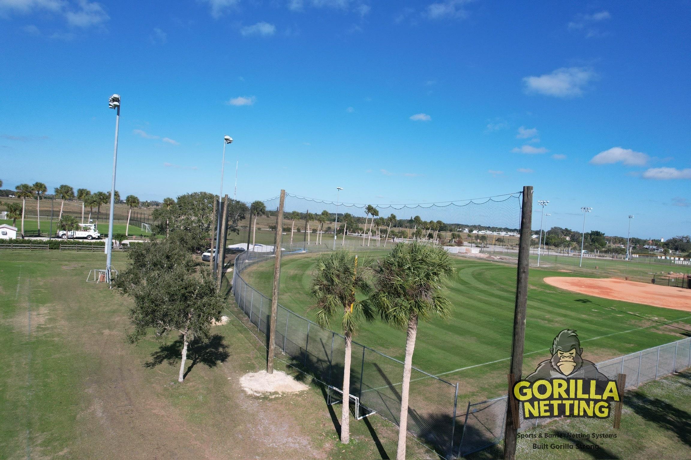 A Home Run for Safety: Gorilla Netting Finalizes Baseball Netting Installation at Blackstone Park