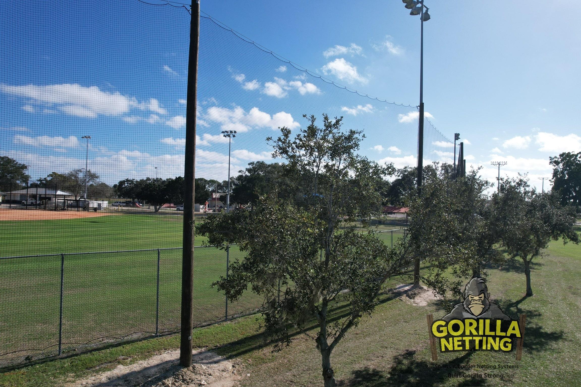 A Home Run for Safety: Gorilla Netting Finalizes Baseball Netting Installation at Blackstone Park