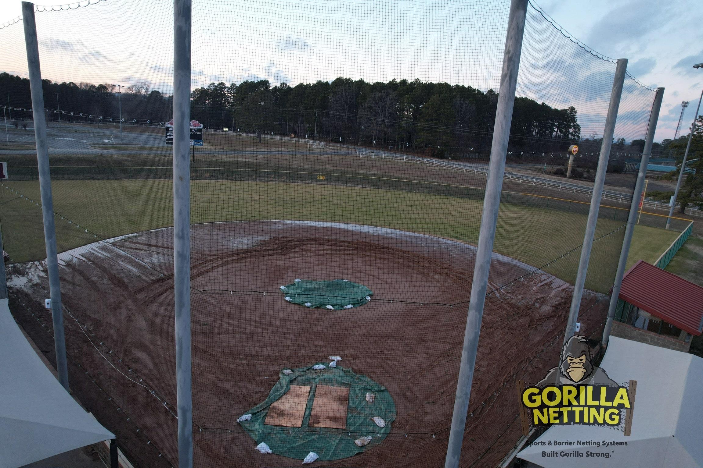 Stepping Up To The Plate: Heber Springs Sports Complex Replaces Backstop Netting System