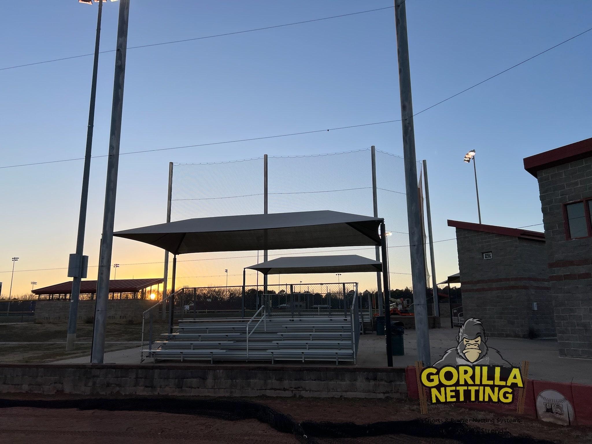 Stepping Up To The Plate: Heber Springs Sports Complex Replaces Backstop Netting System