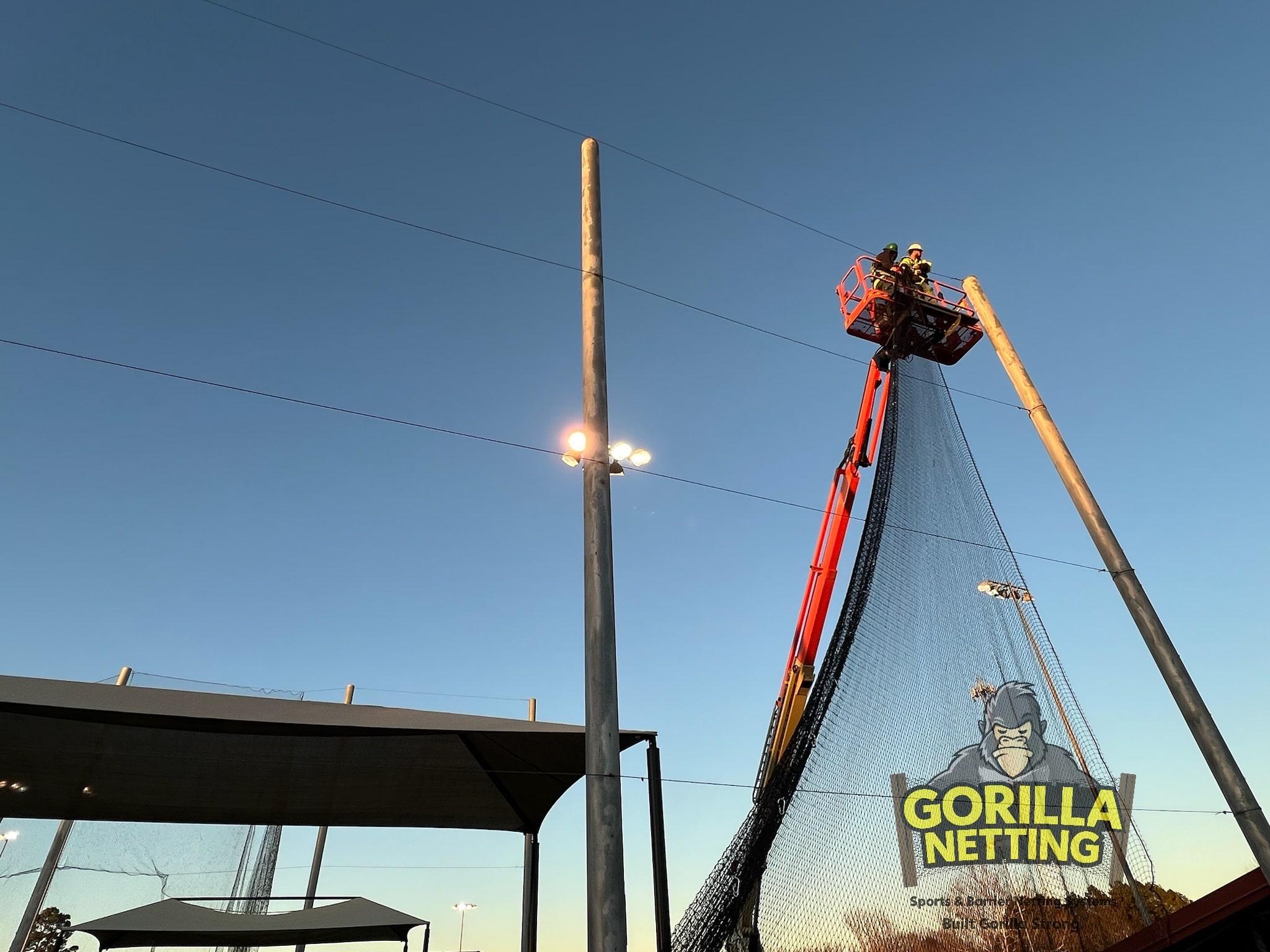 Stepping Up To The Plate: Heber Springs Sports Complex Replaces Backstop Netting System