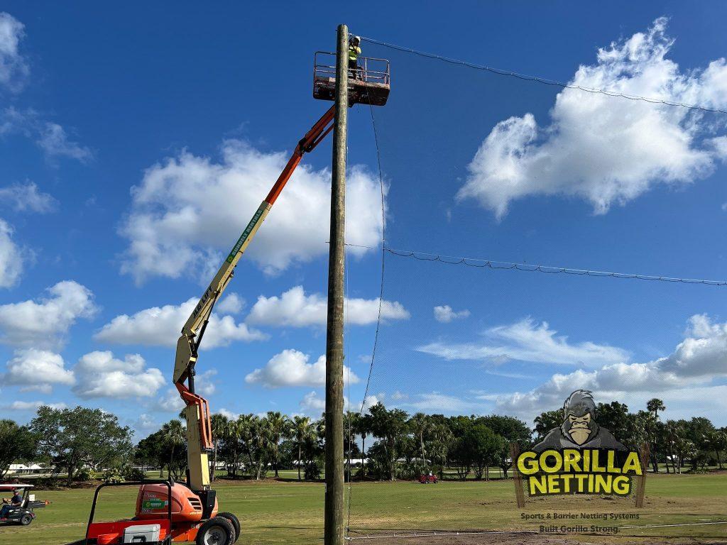 Lost City Golf Club Driving Range Netting System