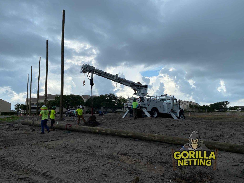 Pasadena Yacht & Country Club Enhances Their Driving Range With A New Netting System