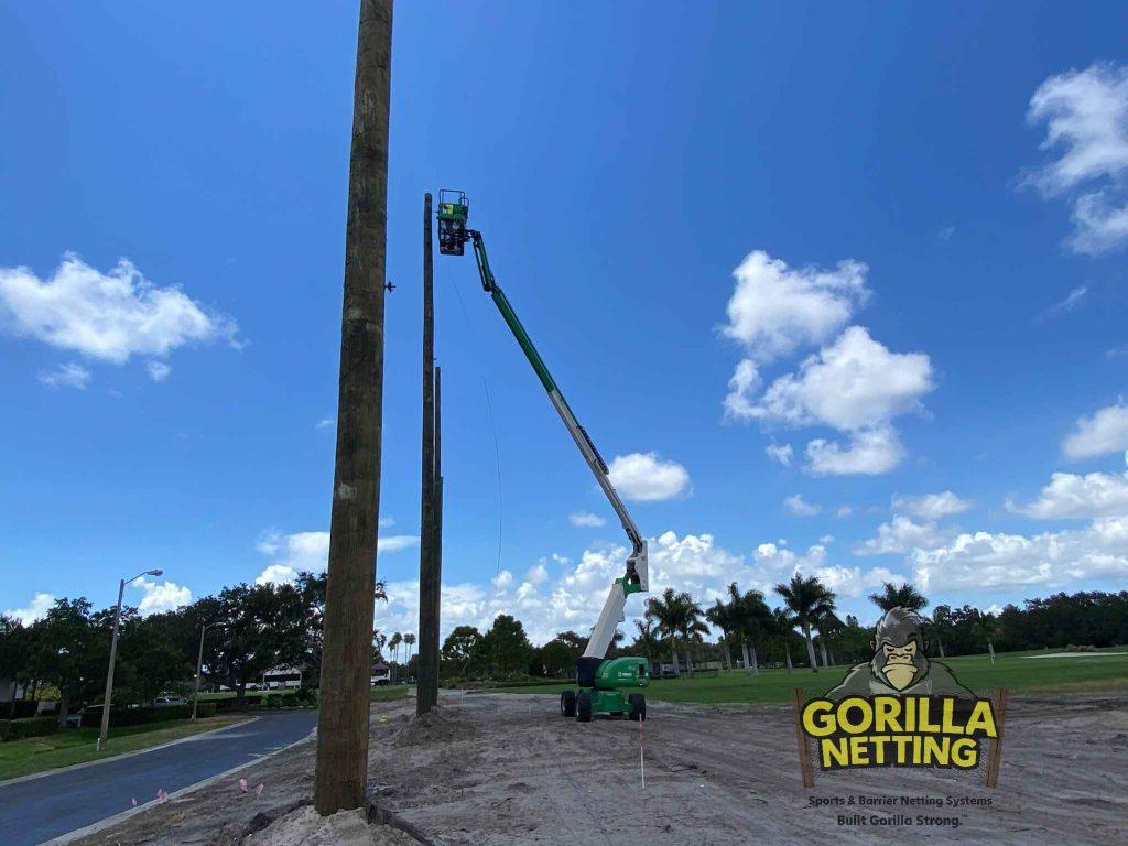 Pasadena Yacht & Country Club Enhances Their Driving Range With A New Netting System