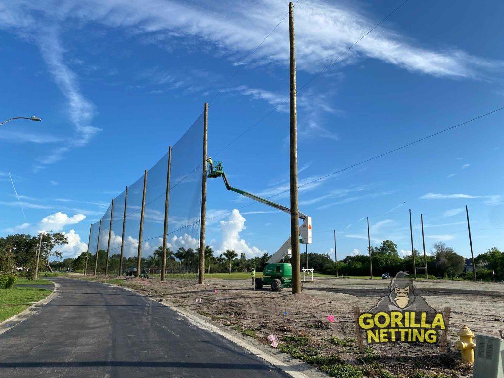 Pasadena Yacht & Country Club Enhances Their Driving Range With A New Netting System