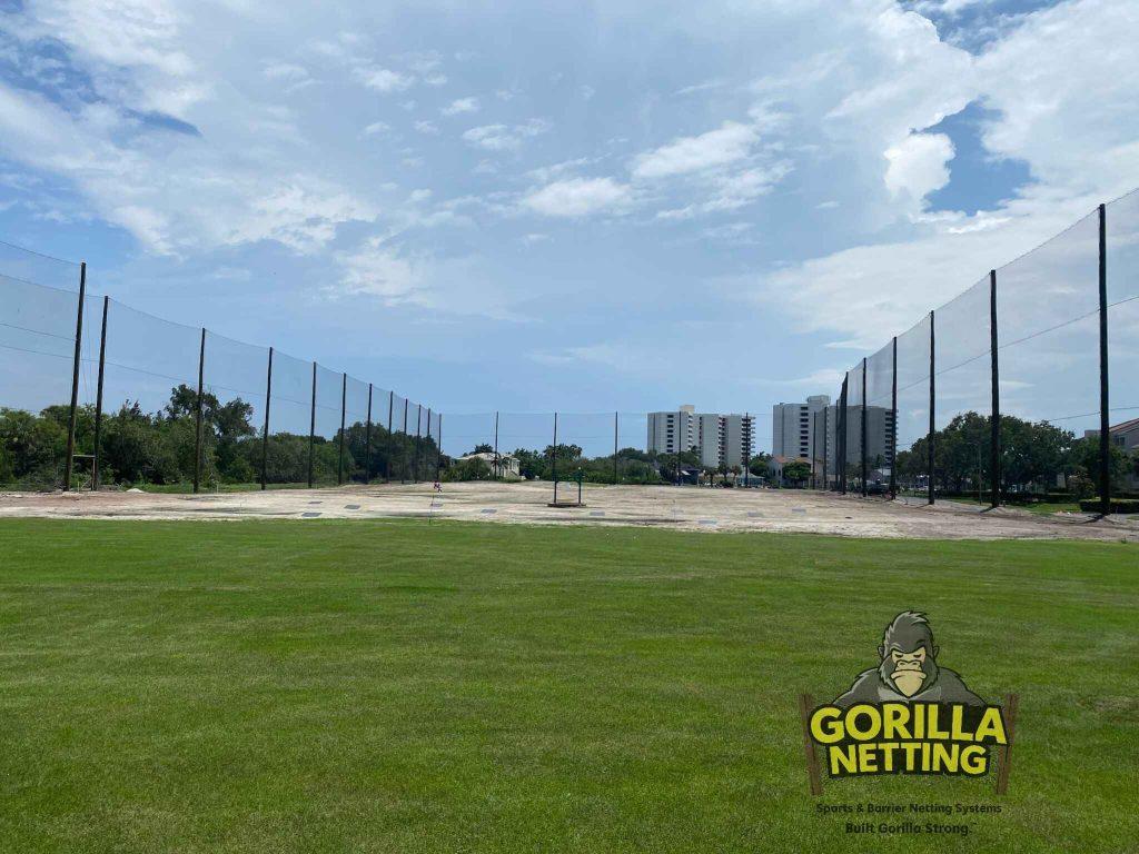 Pasadena Yacht & Country Club Enhances Their Driving Range With A New Netting System