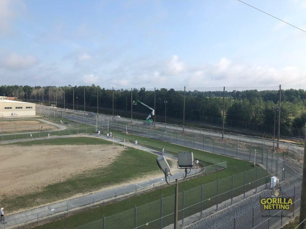 Security Perimeter Netting System, CoreCivic McRae Correctional