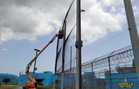 Puerto Rico Department of Corrections Contraband Security Perimeter Netting