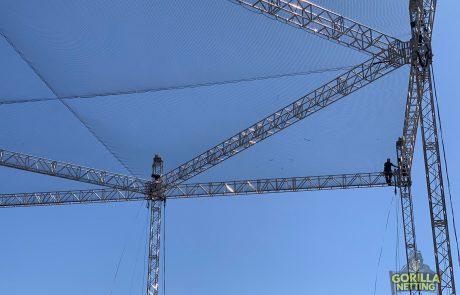 Nasa Jet Propulsion Netted Drone Enclosure