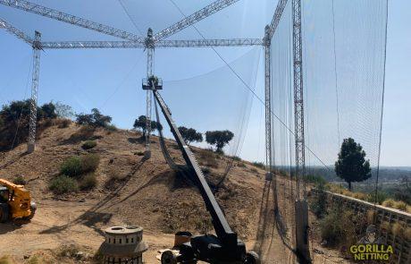 Nasa Jet Propulsion Netted Drone Enclosure