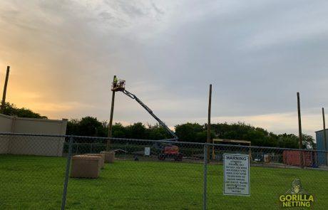 FIU Wall Of Wind Netted Debris Containment Enclosure