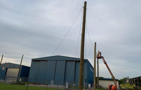 FIU Wall Of Wind Netted Debris Containment Enclosure