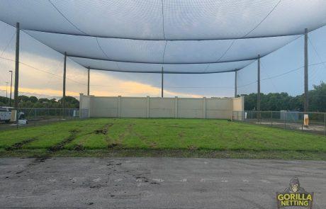 FIU Wall Of Wind Netted Debris Containment Enclosure