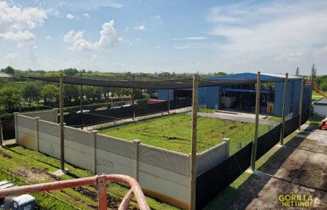 FIU Wall Of Wind Netted Debris Containment Enclosure