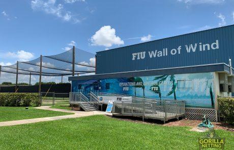 FIU Wall Of Wind Netted Debris Containment Enclosure
