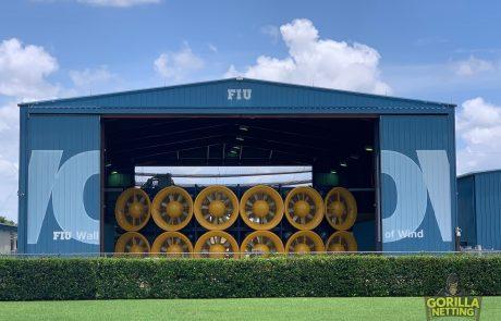 FIU Wall Of Wind Netted Debris Containment Enclosure