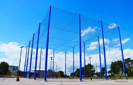 Netted Drone Enclosure State University of New York at Buffalo