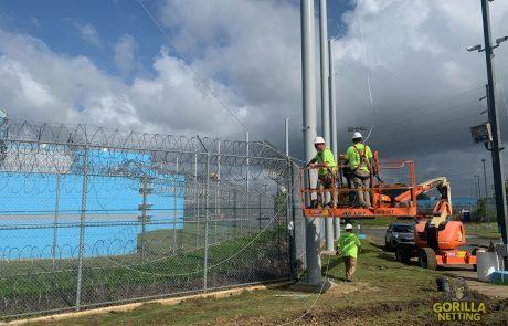 Puerto Rico Department of Corrections Contraband Security Perimeter Netting