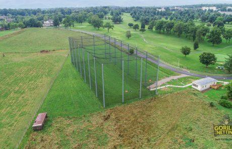 Virginia Tech Drone Park Netted Enclosure Repair Replace