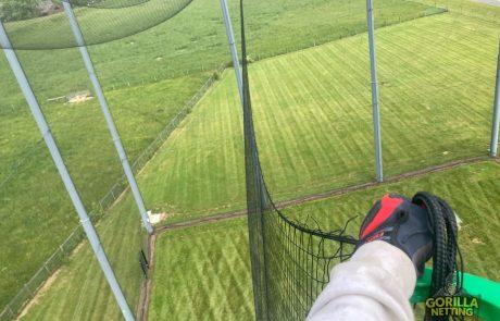 Virginia Tech Drone Park Netted Enclosure Repair Replace