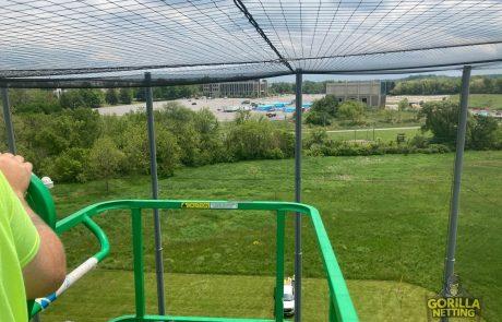 Virginia Tech Drone Park Netted Enclosure Repair Replace