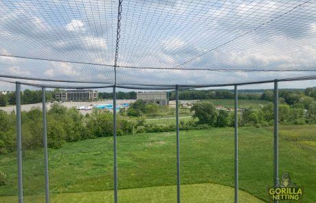 Virginia Tech Drone Park Netted Enclosure Repair Replace