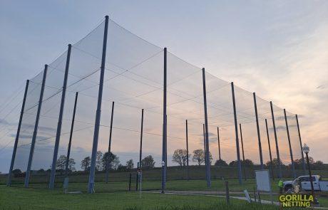 Virginia Tech Drone Park Netted Enclosure Repair Replace