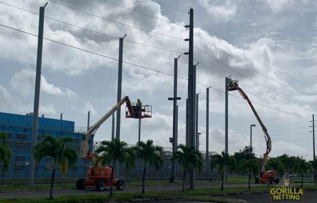 Puerto Rico Department of Corrections Contraband Security Perimeter Netting