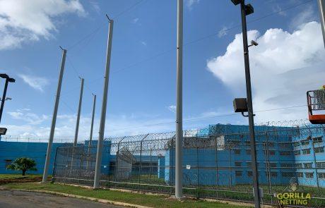 Puerto Rico Department of Corrections Contraband Security Perimeter Netting