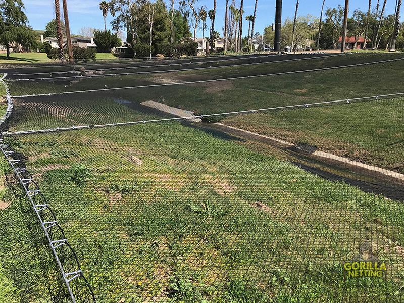 Custom Golf Netting Drainage Barrier Solution